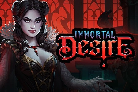 Grafika gry "Immortal Desire" z wampirzycą